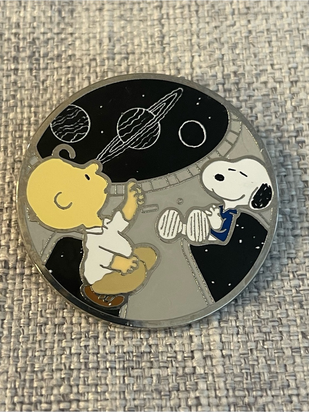 Peanuts Snoopy in Space Blind Box Enamel Pin